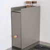 Estante de almacenamiento de cocina para debajo del fregadero, estante extraíble multifuncional para especias