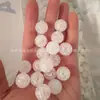 Fabricante Vende Cuentas de Acrílico Crackle Burst 6-18mm Cuentas Sueltas Material para Pulseras DIY para Niños Venta al por Mayor