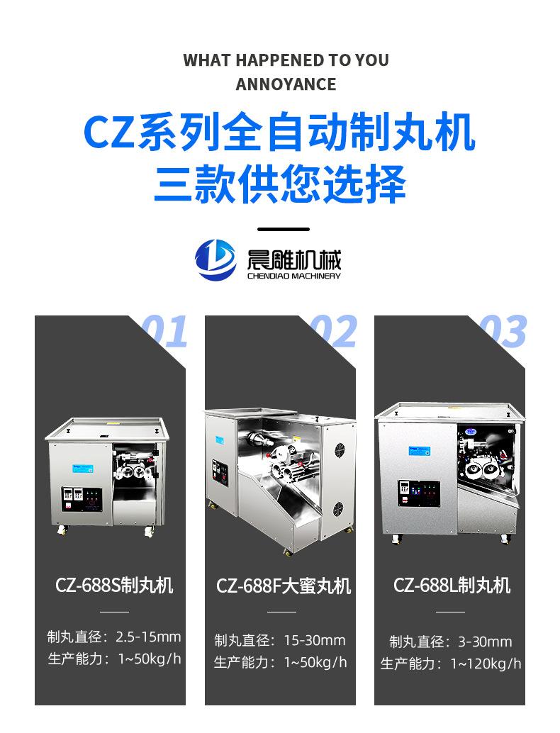 全自动9克山楂丸养生丸制丸机_03