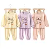Conjunto de Ropa Interior para Niños 2026 Otoño Nuevo Ropa de Casa para Niñas Ropa Cálida para Bebés Ropa de Otoño para Niños y Pantalones Ropa para Niños