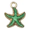 Série Mista Verde Liga Esmalte Joias Acessórios Chaveiro Pulseira Corrente de Celular Pingente Atacado