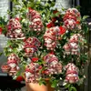 Decoração de Natal Criativa de Anão Tomate Coração Quente para Casa Decoração de Madeira Pingente de Festa