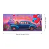 Ambiente Romántico Transfronterizo Parejas Decoración Fotográfica para Fiestas de Alto Nivel Día de San Valentín Bandera de Garaje Banner Tela de Fondo