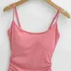 Ins estilo puro y deseable comic coreano fruncido en la cintura corte ajustado mostrar delgado almohadillas extraíbles para sujetador tirantes finos vestido ajustado conjunto de cárdigan