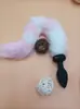 Vibrador de Tapón Anal Cola de Zorro MS para Hombres y Mujeres, Juguetes Sexuales de Cola de Zorro al por Mayor y Entrega