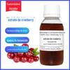 Atacado de fábrica extrato de cranberry para plantas cosméticos para cuidados com a pele matérias-primas transparente 100G extrato de cranberry