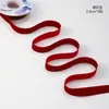 Fita Rosa de Veludo Shangjin Levemente Bêbada com Fita de Cetim Lisa, Fita para Buquê de Flores, Fita para Gravata Borboleta, Fita Serpentina Materiais DIY