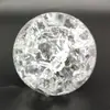 Bola de Cristal de Vidrio Agrietado Hielo Rueda Feng Shui Bola Escultura de Roca Fuente de Agua Corriente Acuario Mesa de Té Adornos Creativos de Cuentas de Vidrio