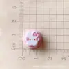 Mini Brillo Dibujos Animados Pudín DIY Crema Funda para Teléfono Celular Accesorios de Resina Pasador Hecho a Mano Diadema Material para Joyería