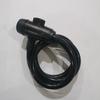 Venta al por mayor de fábrica candado para bicicleta candado de cable de acero en forma de anillo llave candado antirrobo candado antirrobo para bicicleta se puede personalizar la longitud