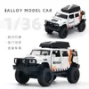 Modelos de Autos de Aleación Transfronterizos, Autos Deportivos, Vehículos Todoterreno, Camionetas, Varias Series, Puertas que se Abren, Juguetes para Niños, Autos de Retracción