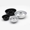 En Stock Anodizado Gasa Hueco Molde Muela Pudín de Pan 4/5/6/ 8 pulgadas Chimenea Hueco Molde para Donut