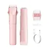 MINI Depiladora Corporal para Mujer IPX7 Recortadora de Vello Corporal Tres en Uno Nasal Portátil Pantalla Digital Epilador Facial