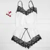 Ropa de Casa Nueva Colección Europea y Americana Más Vendida de Amazon, Conjunto de Pijama de Encaje con Tirantes, Moderno, Cómodo, Sexy, Ropa Casual al por Mayor