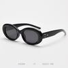 2334 Nuevas Gafas de Sol Polarizadas Decorativas Populares de Cuatro Esquinas Distintivas Europeas y Americanas Gafas de Sol para Hombres y Mujeres Populares en Internet Fotografías Callejeras