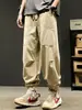 Pantalones cargo casuales estilo americano, nueva marca de moda, pantalones casuales tipo paracaidista de corte holgado, pantalones joggers retro americanos de leñador