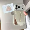 Adequado para capa de celular Apple 17 Pro Max iPhone 16, anti-queda, popular entre influenciadoras femininas, modelo novo com pequenas estrelas em inglês