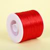 Hilo elástico plano de 0.8 mm 500 m cuentas de Buda Cristal hilo de rollo grande hecho a mano DIY pulsera de cuentas material de hilo de spandex