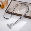 Bolso Creativo Nuevo de Mezclilla Rota Cadena Cruzada Se Puede Llevar en la Espalda Correa Larga para Teléfono Móvil Colgante de Teléfono Móvil de Alta Gama para Mujeres