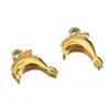 14 Colgantes de Acero Inoxidable Serie Océano Caballo Marino Concha para DIY Collar Pulsera Suministros para Fabricación de Joyería Colgantes