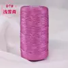 Fio de Fita Plana, Fio de Seda de Gelo, Chapéu, Chinelos de Verão, Bola de Lã, Kit de Material para Crochê DIY, Fio para Tricô Artesanal, Bolsa