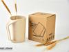 RL194M taza de boca de paja de trigo/vaso para gárgaras/taza creativa de trigo/taza de boca simple/taza diaria al por mayor