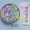DIY Todo tipo de pinzas para el pelo de clip inferior tocado pinzas BB clip metálico de color ovalado clip de nube clip de pico de pato clip sin costuras de pegamento cremoso