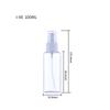 Botellas de Viaje Hombro Plano Transparentes Cosmético Perfume Alcohol Portátil Plástico Presionando Pequeña Botella de Spray Botella de Spray Desinfección