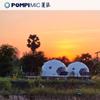 Resort luxo Starry Sky Tent camping hotel Dome hotel tenda quarto esférico ao ar livre tenda um quarto uma sala de estar