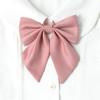 Toga de Licenciatura Estilo Japonés Jk con Corbata para Mujer, Uniforme Escolar para Foto de Graduación, Corbata Borgoña, Camisa Sin Costuras, Cuello de Plumas Rojas, Diseño Floral de Moda