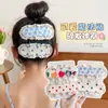 Adhesivos de Encaje Dulces para Flequillo de Niñas, Lado Lindo con Velcro Mágico para Niñas Pequeñas, Adhesivos de Cabello para la Frente, Pinzas para el Cabello