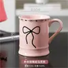 Taza de Cerámica Vintage de Mariposa Oficina Hogar Taza de Alto Valor para Niña Taza de Café Taza para Pareja Ceremonia de Mano
