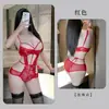 Fan Lei Ropa Interior Sexy Tentación de Hermana Real Sexy Encaje Perspectiva No-se-quita-uno Pijama Traje Morado 891