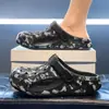 Zapatos de Hombre con Suela Gruesa y Agujeros 2026 Nuevas Llegadas de Verano para Exteriores, Viajes, Antideslizantes, Calzado para el Hogar, Sandalias tipo Clog con Sensación de "Pisar Caca"