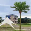 Árbol de coco artificial a gran escala, fibra de vidrio, resistente a los rayos UV, apto para uso en exteriores e interiores, ideal para hoteles, centros comerciales y diseño de paisajes tropicales