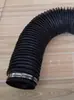 Cubierta Protectora de Varilla de Tornillo Redonda, Cubierta Antipolvo Telescópica para Varilla de Tornillo de Tela de Goma, Cubierta Protectora Cilíndrica con Cremallera de Lona