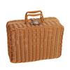 Festival de Mediados de Otoño Equipaje de Almacenamiento Retro Accesorios para Fotos Caja Organizadora Caja de Almacenamiento de Ratán Pegamento Caja de Dulces para Bodas Regalo para Acompañante