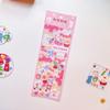 Lindas pegatinas de tarjetas goo de dibujos animados láser al por mayor de animales brillantes pegatinas creativas para tazas pegatinas para cuentas de mano ins