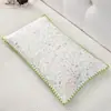 Funda de almohada infantil de estudiante de gasa de doble capa de algodón puro 30x50, funda de almohada para bebé 40x60, funda de almohada individual