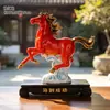 Adorno de Escritorio Caballo del Zodiaco - un Símbolo de Liderazgo para Muebles de TV, Vinotecas, Escritorios de Oficina, Recepciones de Hotel y Regalos de Inauguración