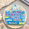 Teclado de Juguete Descompresor de 26 Teclas Estilo Snack de Venta Caliente Llavero Colgante Descompresor de Punta de Dedo de 14 Teclas Colgante de Juguete Creativo
