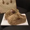 Chinelos de algodão com sola grossa, que aumentam a altura, forrados com pelúcia, quentes, com biqueira fechada, para mulheres, novo estilo outono e inverno de 2026, versáteis, modernos, casuais, leves, chinelos peludos