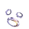Adecuado para Película para Lente de Apple 18P/18Pm, Protector de Cámara Trasera Separado con Polvo Brillante, Anillo para Lente Anti-Rayaduras y Antiexplosión