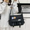 Bolso Cruzado de Estilo Popular Marca de Moda Gran Capacidad Otoño Nuevo Bolso de Hombro Ins Estilo Japonés Casual Bolso Mensajero Joker Cartera Pequeña