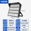 Luz LED para estadio exterior control remoto 1000W reflector iluminación cuadrada sitio de construcción módulo de ingeniería reflector de túnel