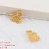 Nuevo Vietnam arena Zorro Dorado accesorios de joyería diy anillo interior pinza escoba pulsera aleación material de galvanoplastia al por mayor