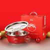 Conjunto de bacia de aço inoxidável para assar, cozinhar, escorrer, escorrer, lavar, arroz, peneira, ralador, prato, utensílios de cozinha