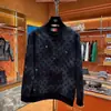 Sudadera Versátil de Cuello Redondo y Manga Larga para Primavera y Otoño, Marca Nueva de Moda, Tie-Dye Desgastado, Moda Masculina, Top Personalizado con Bordado de Letras