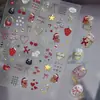 Pegatinas para Uñas en Relieve Tomoni Lindos Muñecos de Nieve 3D Brillantes Osos Navideños Materiales para Agenda
