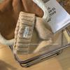 Chapéu com Etiqueta de Designer Chapéu Infantil de Lã Outono e Inverno Versátil Circunferência da Cabeça Grande Solto Quente Frio Chapéu Rosto Pequeno Chapéu de Tricô